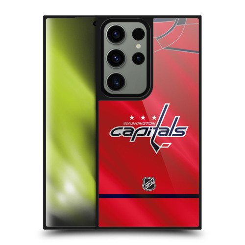 NHL Washington Capitals Jersey Gel Armour Case For Samsung Galaxy S24 Ultra 5G