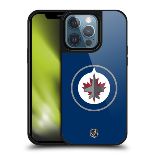 NHL Winnipeg Jets Plain Gel Armour Case For Apple iPhone 13 Pro