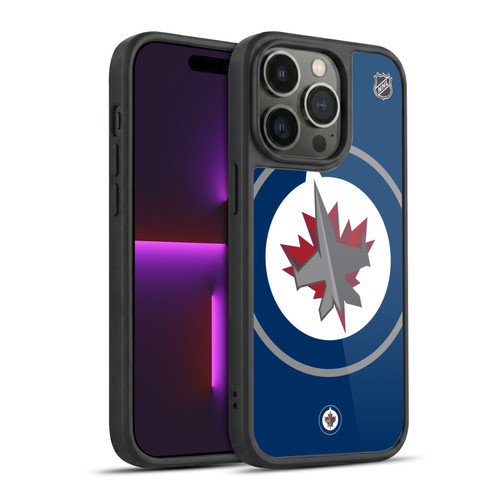 NHL Winnipeg Jets Oversized Gel Armour Case For Apple iPhone 14 Pro