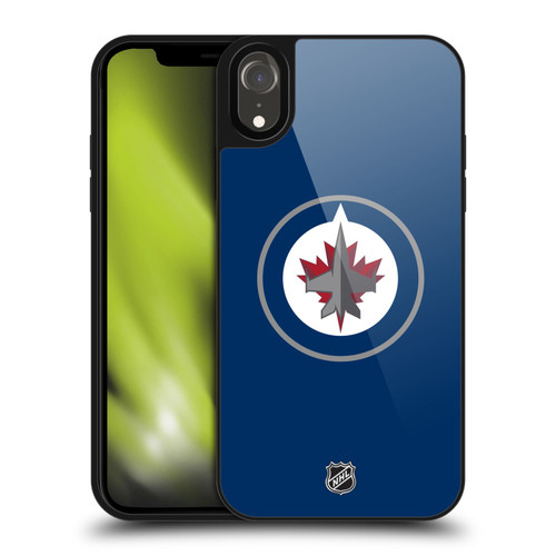 NHL Winnipeg Jets Plain Gel Armour Case For Apple iPhone XR