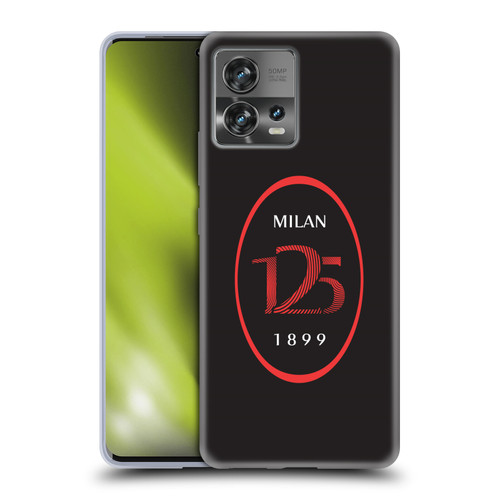 AC Milan 125th Anniversary Black Logo Soft Gel Case for Motorola Moto Edge 30 Fusion AC Milan 125th Anniversary Black Logo Soft Gel Case for Motorola Moto Edge 30 Fusion