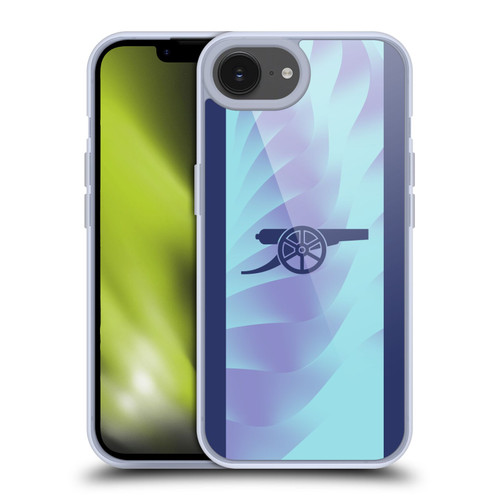 Arsenal FC 2024/25 Kit Third Soft Gel Case for Apple iPhone 16e