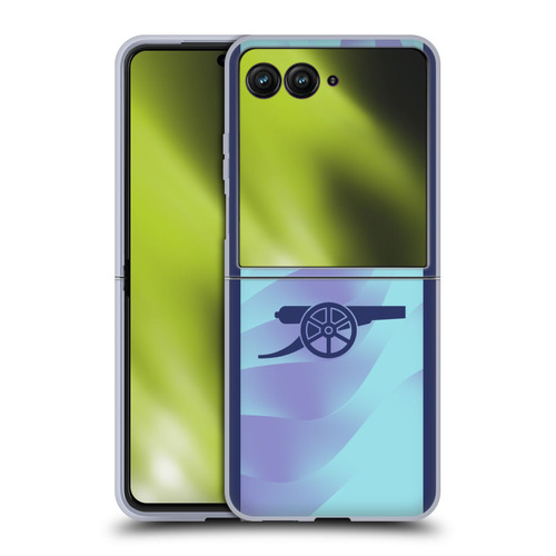 Arsenal FC 2024/25 Kit Third Soft Gel Case for Motorola Razr 50 Ultra