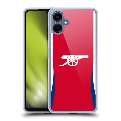 Arsenal FC 2024/25 Kit Home Soft Gel Case for Samsung Galaxy A06 4G