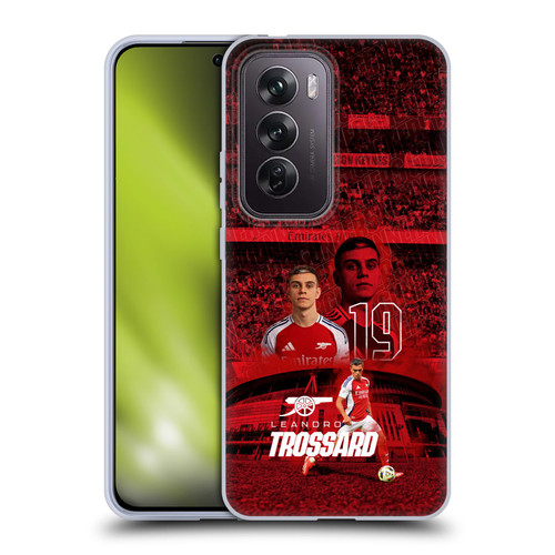 Arsenal FC 2024/25 First Team Leandro Trossard Soft Gel Case for OPPO Reno12 Pro 5G