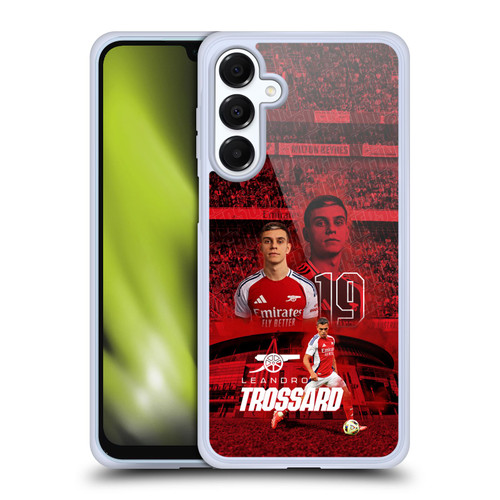 Arsenal FC 2024/25 First Team Leandro Trossard Soft Gel Case for Samsung Galaxy A16 5G