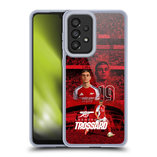 Arsenal FC 2024/25 First Team Leandro Trossard Soft Gel Case for Samsung Galaxy A33 5G (2022)
