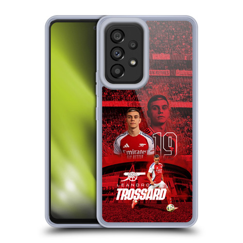 Arsenal FC 2024/25 First Team Leandro Trossard Soft Gel Case for Samsung Galaxy A53 5G (2022)