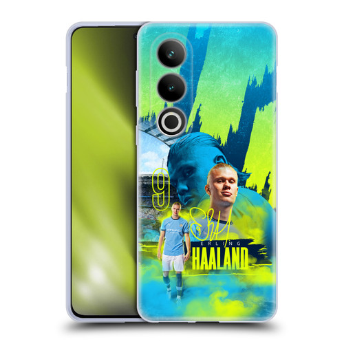 Manchester City Man City FC 2024/25 First Team Erling Haaland Soft Gel Case for OPPO OnePlus Ace 3V 5G