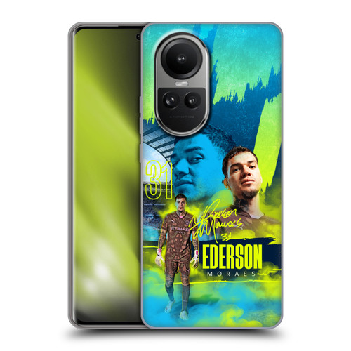 Manchester City Man City FC 2024/25 First Team Éderson Soft Gel Case for OPPO Reno10 5G / Reno10 Pro 5G