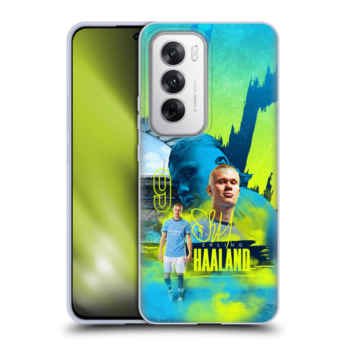 Manchester City Man City FC 2024/25 First Team Erling Haaland Soft Gel Case for OPPO Reno12 5G Manchester City Man City FC 2024/25 First Team Erling Haaland Soft Gel Case for OPPO Reno12 5G