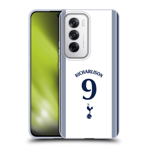Tottenham Hotspur F.C. 2024/25 Players Home Kit Richarlison Soft Gel Case for OPPO Reno12 5G