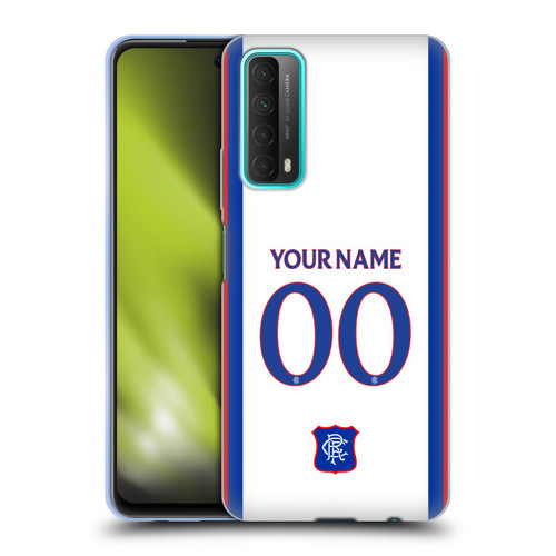 Custom Customised Personalised Rangers FC 2024/25 Kit Away Soft Gel Case for Huawei P Smart (2021)