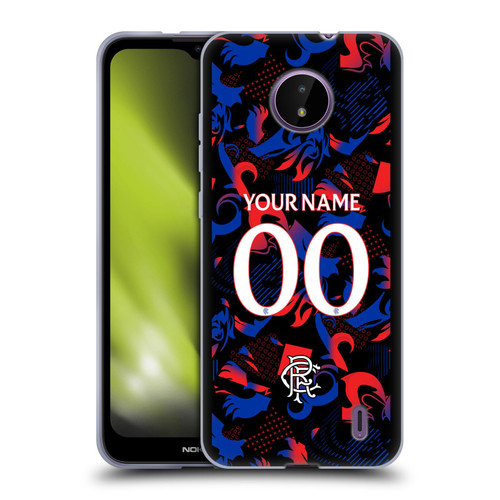 Custom Customised Personalised Rangers FC 2024/25 Kit Third Soft Gel Case for Nokia C10 / C20