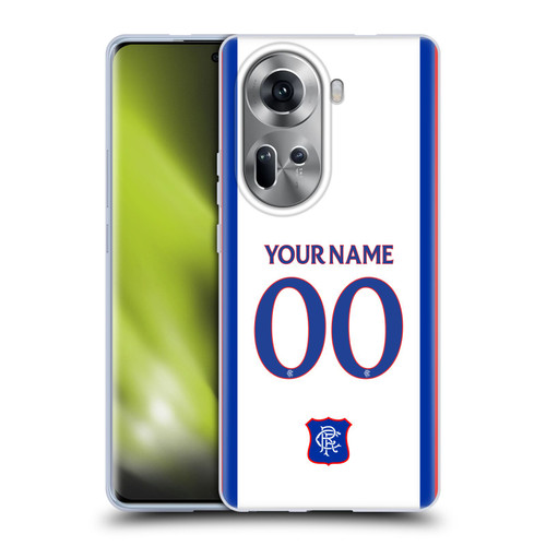Custom Customised Personalised Rangers FC 2024/25 Kit Away Soft Gel Case for OPPO Reno11 Custom Customised Personalised Rangers FC 2024/25 Kit Away Soft Gel Case for OPPO Reno11