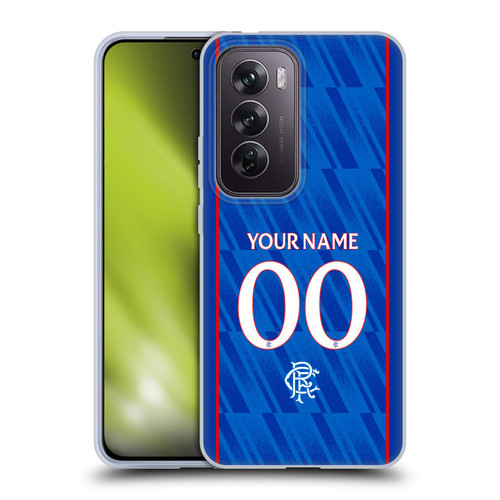 Custom Customised Personalised Rangers FC 2024/25 Kit Home Soft Gel Case for OPPO Reno12 Pro 5G Custom Customised Personalised Rangers FC 2024/25 Kit Home Soft Gel Case for OPPO Reno12 Pro 5G