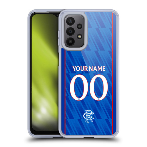 Custom Customised Personalised Rangers FC 2024/25 Kit Home Soft Gel Case for Samsung Galaxy A23 / 5G (2022) Custom Customised Personalised Rangers FC 2024/25 Kit Home Soft Gel Case for Samsung Galaxy A23 / 5G (2022)