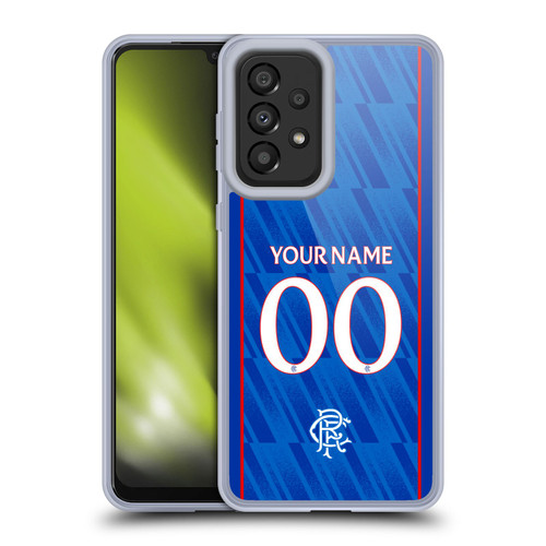 Custom Customised Personalised Rangers FC 2024/25 Kit Home Soft Gel Case for Samsung Galaxy A33 5G (2022) Custom Customised Personalised Rangers FC 2024/25 Kit Home Soft Gel Case for Samsung Galaxy A33 5G (2022)