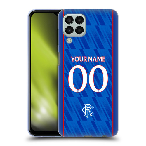 Custom Customised Personalised Rangers FC 2024/25 Kit Home Soft Gel Case for Samsung Galaxy M33 (2022) Custom Customised Personalised Rangers FC 2024/25 Kit Home Soft Gel Case for Samsung Galaxy M33 (2022)
