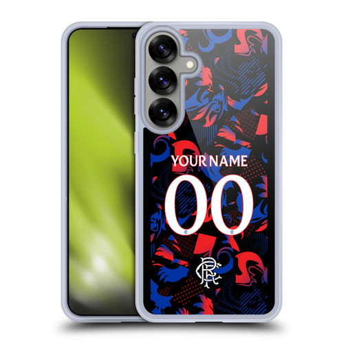 Custom Customised Personalised Rangers FC 2024/25 Kit Third Soft Gel Case for Samsung Galaxy S25+