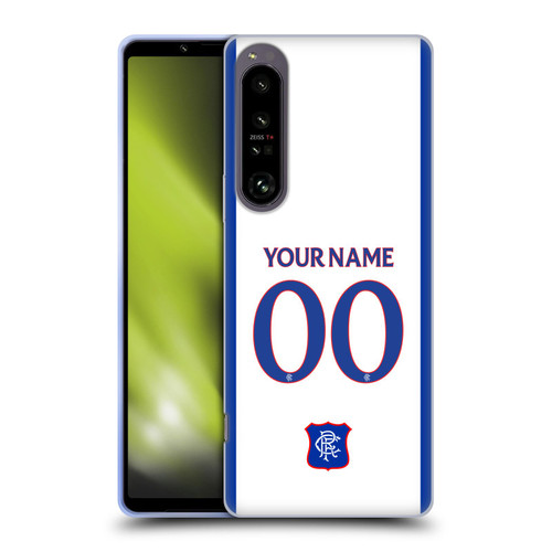 Custom Customised Personalised Rangers FC 2024/25 Kit Away Soft Gel Case for Sony Xperia 1 IV Custom Customised Personalised Rangers FC 2024/25 Kit Away Soft Gel Case for Sony Xperia 1 IV