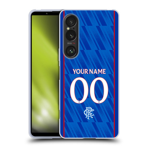 Custom Customised Personalised Rangers FC 2024/25 Kit Home Soft Gel Case for Sony Xperia 1 VI 5G Custom Customised Personalised Rangers FC 2024/25 Kit Home Soft Gel Case for Sony Xperia 1 VI 5G