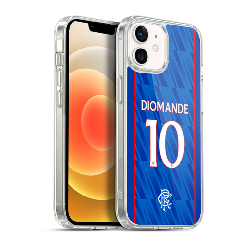 Rangers FC 2024/25 Players Home Kit Mohamed Diomande Soft Gel Case for Apple iPhone 12 / iPhone 12 Pro & MagSafe