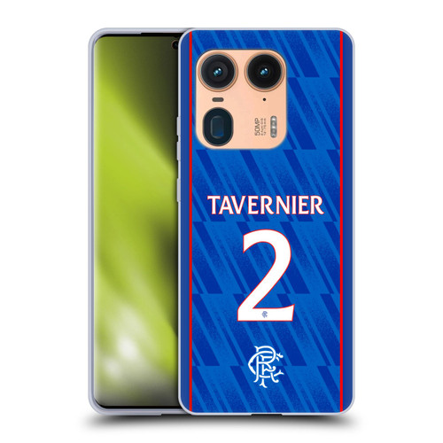 Rangers FC 2024/25 Players Home Kit James Tavernier Soft Gel Case for Motorola Edge 50 Ultra/X50 Ultra