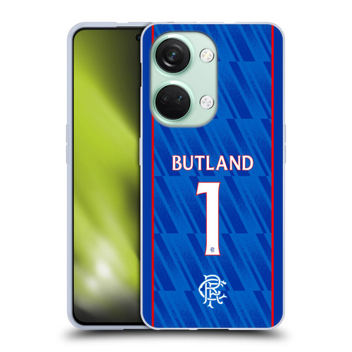 Rangers FC 2024/25 Players Home Kit Jack Butland Soft Gel Case for OnePlus Nord 3 5G