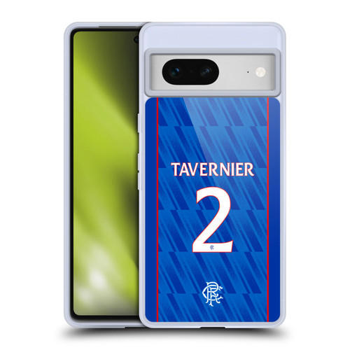 Rangers FC 2024/25 Players Home Kit James Tavernier Soft Gel Case for Google Pixel 7