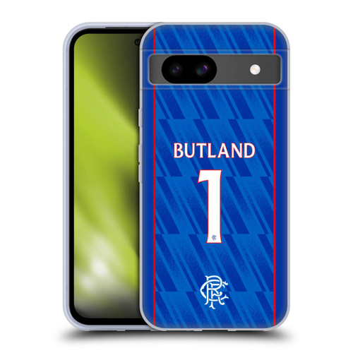Rangers FC 2024/25 Players Home Kit Jack Butland Soft Gel Case for Google Pixel 8a