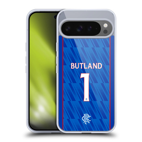 Rangers FC 2024/25 Players Home Kit Jack Butland Soft Gel Case for Google Pixel 9 Pro XL