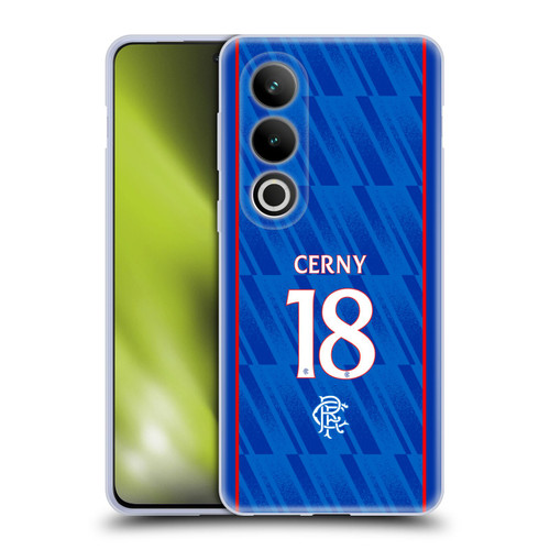 Rangers FC 2024/25 Players Home Kit Cerný Soft Gel Case for OPPO OnePlus Ace 3V 5G