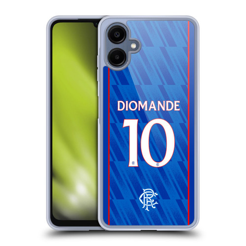 Rangers FC 2024/25 Players Home Kit Mohamed Diomande Soft Gel Case for Samsung Galaxy A06 4G