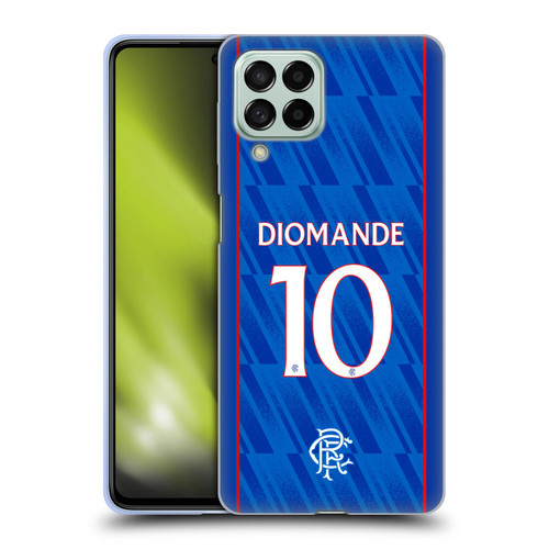 Rangers FC 2024/25 Players Home Kit Mohamed Diomande Soft Gel Case for Samsung Galaxy M53 (2022)