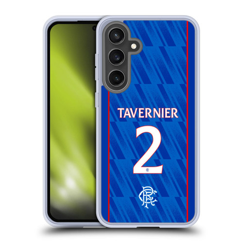Rangers FC 2024/25 Players Home Kit James Tavernier Soft Gel Case for Samsung Galaxy S24 FE
