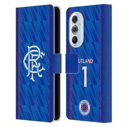 Rangers FC 2024/25 Players Home Kit Jack Butland Leather Book Wallet Case Cover For Motorola Edge X30 Rangers FC 2024/25 Players Home Kit Jack Butland Leather Book Wallet Case Cover For Motorola Edge X30