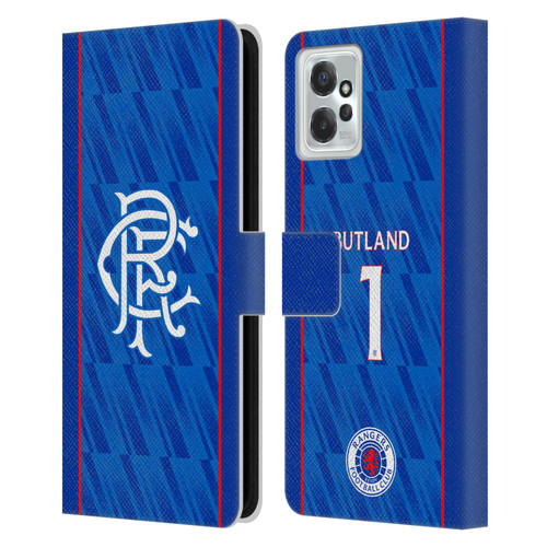 Rangers FC 2024/25 Players Home Kit Jack Butland Leather Book Wallet Case Cover For Motorola Moto G Power (2023)