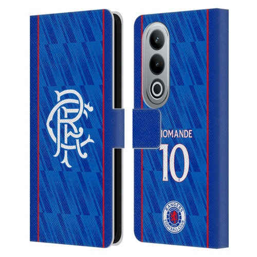 Rangers FC 2024/25 Players Home Kit Mohamed Diomande Leather Book Wallet Case Cover For OPPO OnePlus Ace 3V 5G