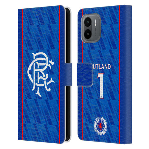 Rangers FC 2024/25 Players Home Kit Jack Butland Leather Book Wallet Case Cover For Xiaomi Redmi A2