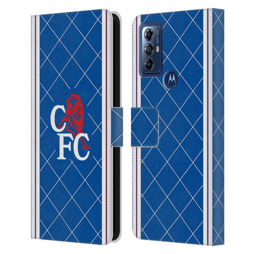 Chelsea Football Club Retro Kit and Stadium 1988 Home Leather Book Wallet Case Cover For Motorola Moto G Play (2023) Chelsea Football Club Retro Kit and Stadium 1988 Home Leather Book Wallet Case Cover For Motorola Moto G Play (2023)