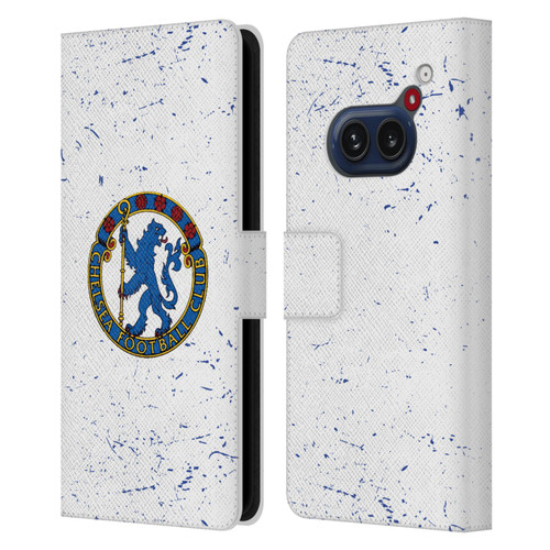 Chelsea Football Club Retro Kit and Stadium 1953 Crest Leather Book Wallet Case Cover For Nothing Phone (2a)