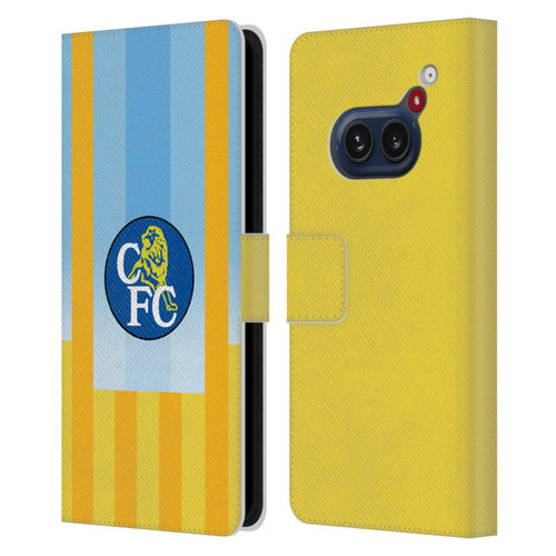 Chelsea Football Club Retro Kit and Stadium 1998 Away Leather Book Wallet Case Cover For Nothing Phone (2a)