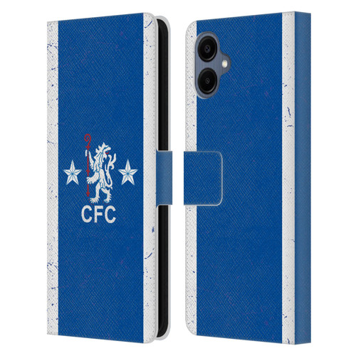 Chelsea Football Club Retro Kit and Stadium 1978 Home Leather Book Wallet Case Cover For Samsung Galaxy A06 4G