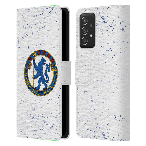 Chelsea Football Club Retro Kit and Stadium 1953 Crest Leather Book Wallet Case Cover For Samsung Galaxy A53 5G (2022)