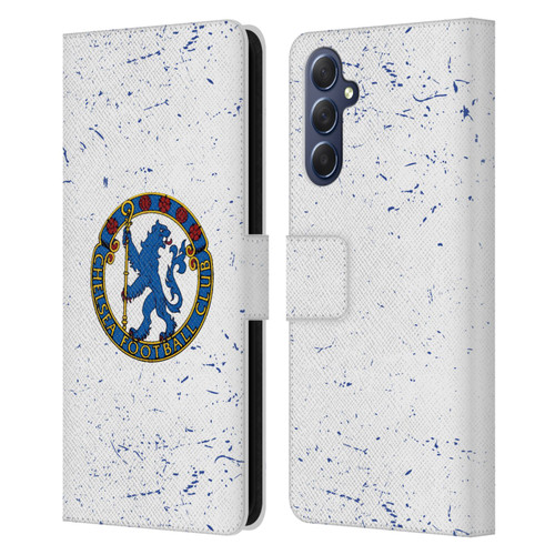 Chelsea Football Club Retro Kit and Stadium 1953 Crest Leather Book Wallet Case Cover For Samsung Galaxy M54 5G Chelsea Football Club Retro Kit and Stadium 1953 Crest Leather Book Wallet Case Cover For Samsung Galaxy M54 5G