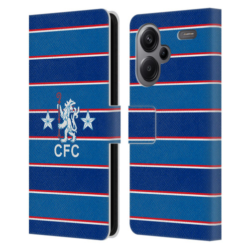 Chelsea Football Club Retro Kit and Stadium 1984 Home Leather Book Wallet Case Cover For Xiaomi Redmi Note 13 Pro Plus 5G