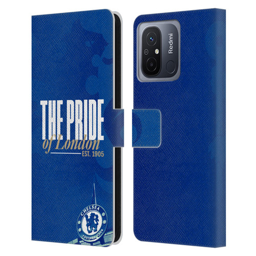 Chelsea Football Club Retro Kit and Stadium Pride Of London Leather Book Wallet Case Cover For Xiaomi Redmi 12C Chelsea Football Club Retro Kit and Stadium Pride Of London Leather Book Wallet Case Cover For Xiaomi Redmi 12C