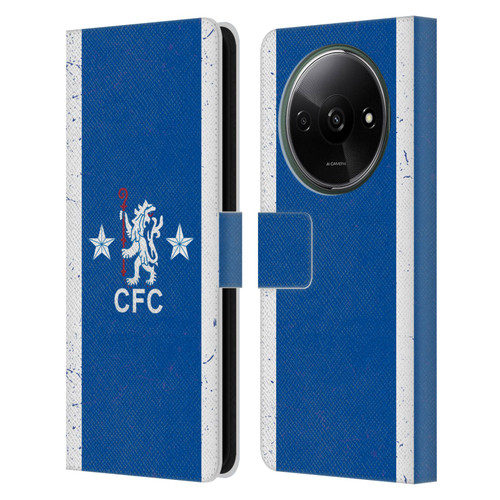 Chelsea Football Club Retro Kit and Stadium 1978 Home Leather Book Wallet Case Cover For Xiaomi Redmi A3