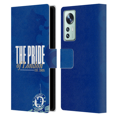 Chelsea Football Club Retro Kit and Stadium Pride Of London Leather Book Wallet Case Cover For Xiaomi 12 Chelsea Football Club Retro Kit and Stadium Pride Of London Leather Book Wallet Case Cover For Xiaomi 12